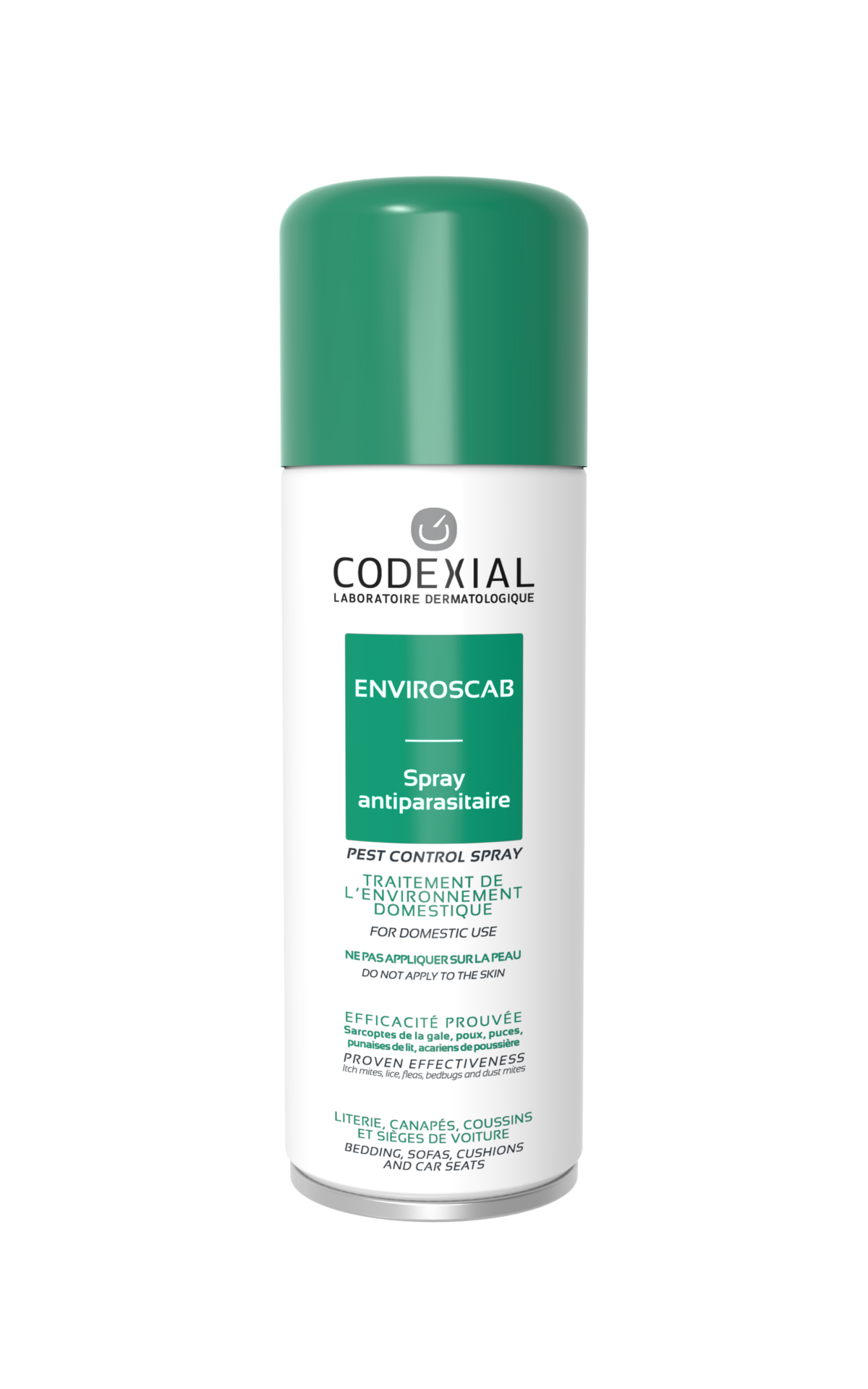 Enviroscab - Spray antiparasitaire - Codexial Dermatologie